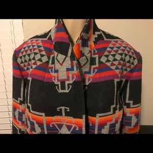 Large Pendleton Blazer Aztec style
